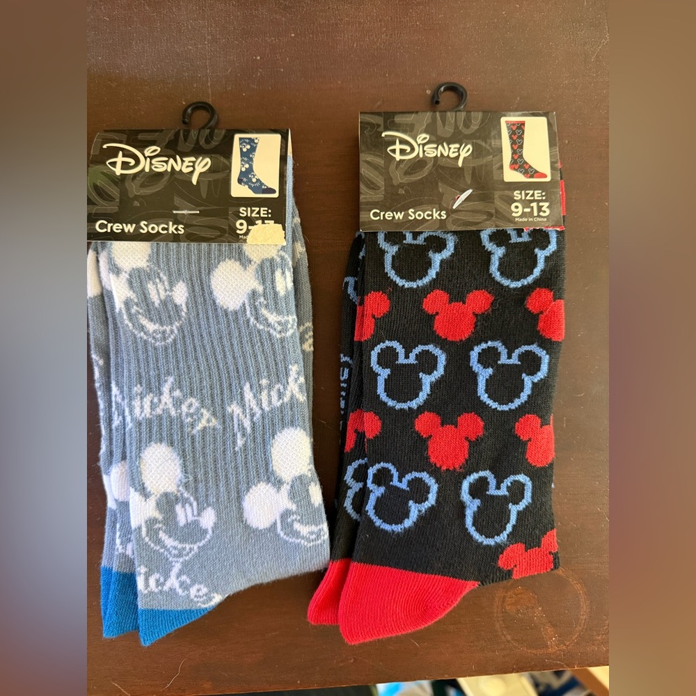 Disney Mickey Mouse Novelty Crew Socks